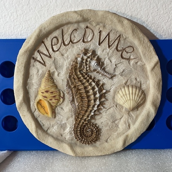Decorative seaside beach welcome wall hanging waters edge Kathleen Denis - Picture 9 of 10